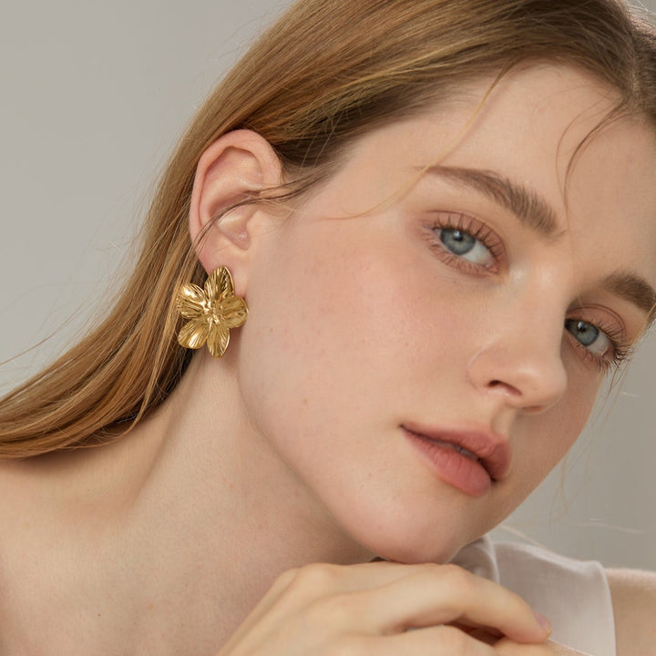 Hana Flower Earrings - Joey Baby