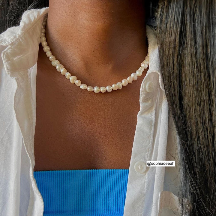 Jackie Essential Pearl Necklace - Joey Baby