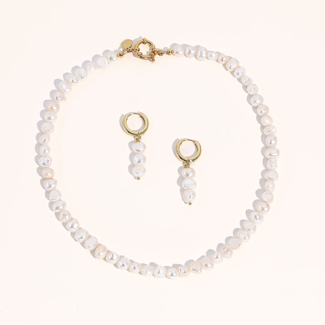 Jackie Necklace & Jackie Earrings Set - Joey Baby