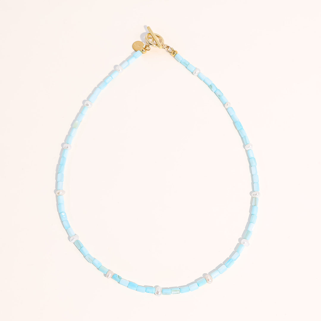 *Limited* Lusia Necklace - Baby Blue - Joey Baby