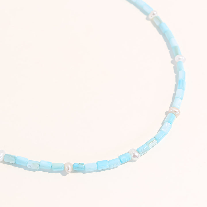 *Limited* Lusia Necklace - Baby Blue - Joey Baby