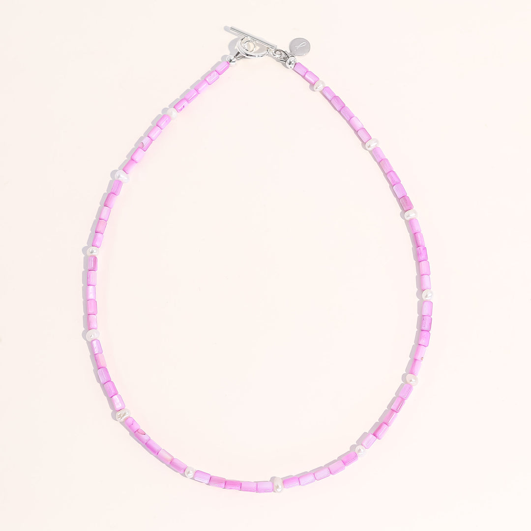 *Limited* Lusia Necklace - Hot Pink - Joey Baby