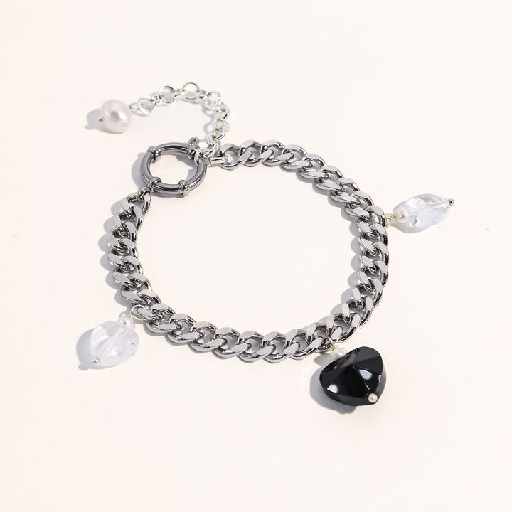 Robyn Heart Charm Bracelet - Joey Baby