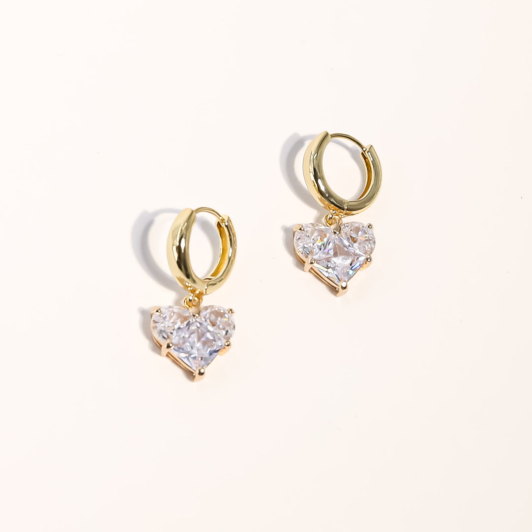 Lola Heart Earrings - Joey Baby